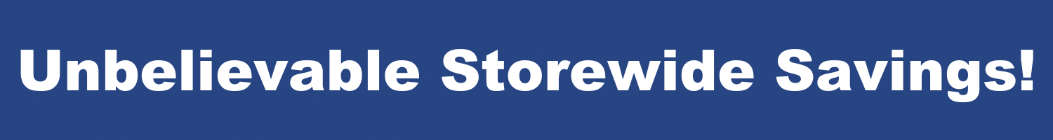 Storewide Savings!